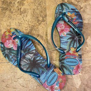 Havaianas New tropical color USA 9/10 Eur 41/42